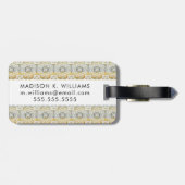 タペストリーロゼットII ラゲッジタグ (裏面横)