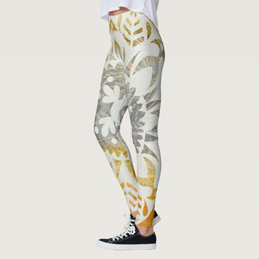 タペストリーロゼットII レギンス (左)