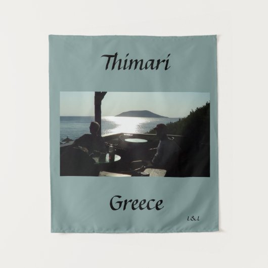 タペストリー小さな「ティマリ・ギリシャ」 タペストリー (正面)