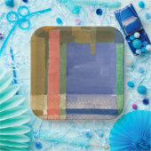 タペストリー織物 ペーパープレート (パーティー)