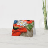 タペストリー詩のグリーティングカード カード (正面)