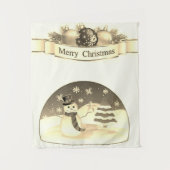 タペストリー雪だるま タペストリー (正面)