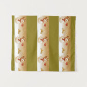 タペストリー雪だるま タペストリー (正面(横))