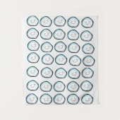 タペストリー雪玉 タペストリー (正面)