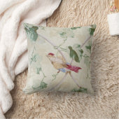 タペストリー鳥 クッション (ブランケット)