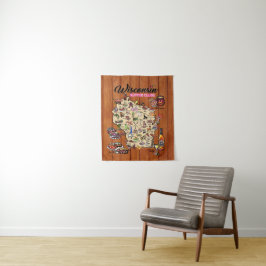 タペストリー – ウィスコンシン晩餐クラブマップ