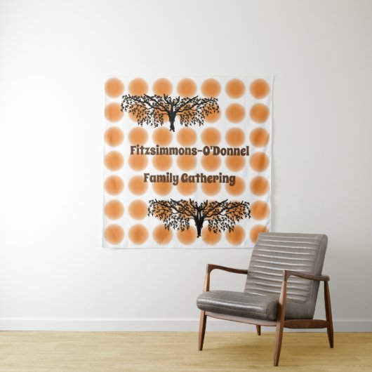 タペストリー – 家族集めのバナー (インサイチュ)