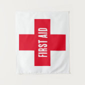 タペストリー – 救急赤十字 (正面)