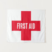 タペストリー – 救急赤十字 (正面(横))