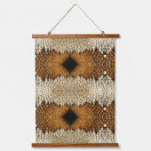 タペストリー(木の上) – ひまわりトリプチチ 吊り下げ型タペストリー (正面)