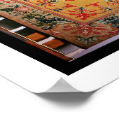 タペストリー、1720年代(テキスタイル) ポスター (角)