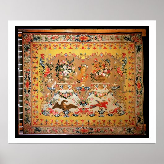 タペストリー、1720年代(テキスタイル) ポスター (正面)