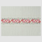 タペストリ伝統的スのクリスマス植物学の休日 薄葉紙 (正面)