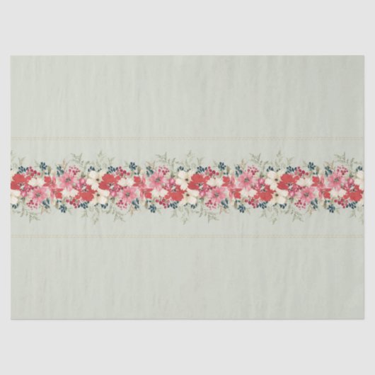 タペストリ伝統的スのクリスマス植物学の休日 薄葉紙 (正面)