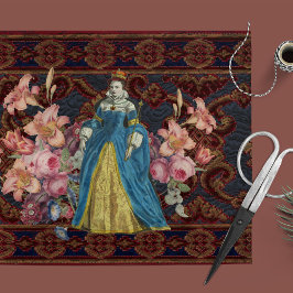 タペストリ王室のーフローラ切り離しティッシュペーパー 薄葉紙