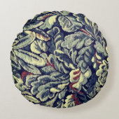 タペストリ葉ーズ円枕 ラウンドクッション (正面)