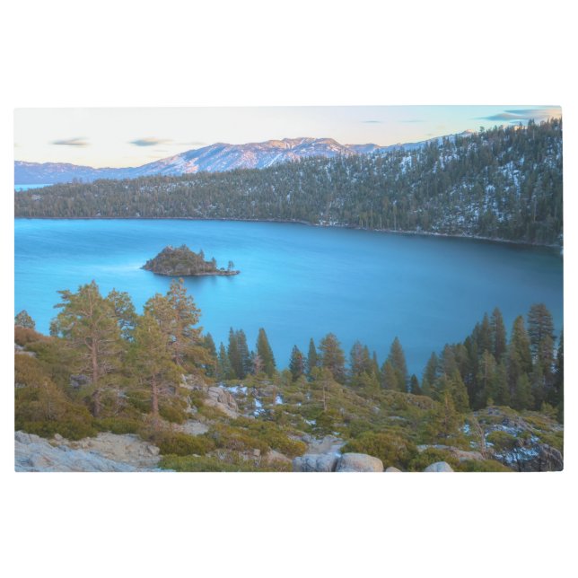 タホエメラルドベイ メタルプリント (正面)