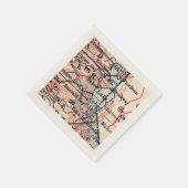 タホカリフォルニアヴィンテージナプキン スタンダードカクテルナプキン (角)