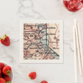 タホカリフォルニアヴィンテージナプキン スタンダードカクテルナプキン (インサイチュ)