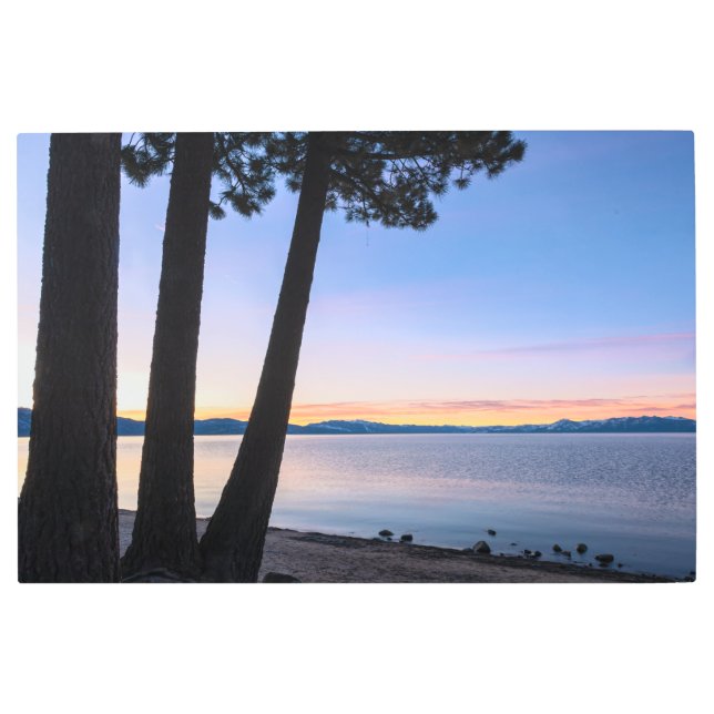 タホサンライズ メタルプリント (正面)