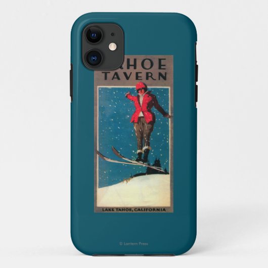 タホタバーンプロモポスター Case-Mate iPhoneケース (裏面)