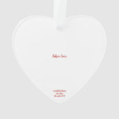 タホラブオーナメント オーナメント (裏面)