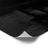 タホーの天国ガラス ポスター (角)