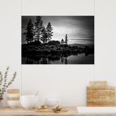 タホーの天国ガラス ポスター (キッチン)