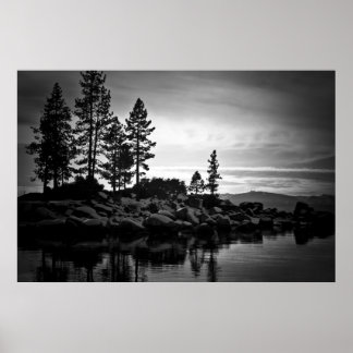 タホーの天国ガラス ポスター