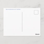 タホーブスポストカード ポストカード (裏面)