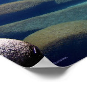 タホー湖ウィンタースティルウォーター2 ポスター (角)