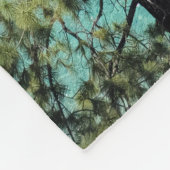 タホー湖ウォーター澄んズ フリースブランケット (角)