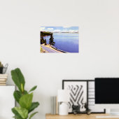 タホー湖カリフォルニア ポスター (ホームオフィス)