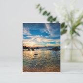 タホー湖サンセット ポストカード (スタンド正面)