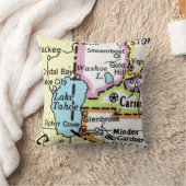 タホー湖ピロー クッション (ブランケット)