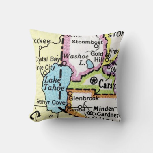 タホー湖ピロー クッション (正面)