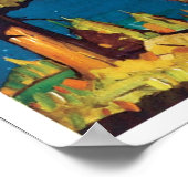 タホー湖地域旅行ポスター ポスター (角)