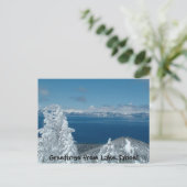 タホ湖からの挨拶! ポストカード (スタンド正面)