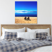 タホ湖で夏を待つ キャンバスプリント (インサイチュ (寝室))