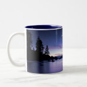 タホ湖のコーヒー・マグ ツートーンマグカップ (左)