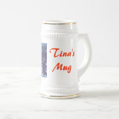 タホ湖のタンブラーはあなたのためにカスタマイズ!! ビールジョッキ (正面右)