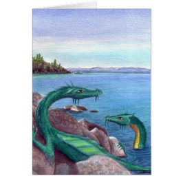 タホ湖のドラゴン