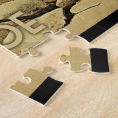 タホ湖のヴィンテージ旅行 ジグソーパズル (側面)