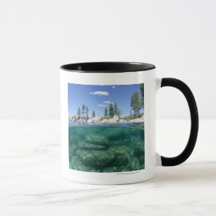 タホ湖の上下 マグカップ