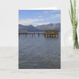 タホ湖の南コレクションの*Greetingカード シーズンカード