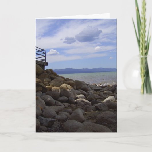 タホ湖の南コレクションの*Greetingカード シーズンカード (正面)