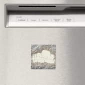 タホ湖の地図 マグネット (インサイチュ (食洗機))