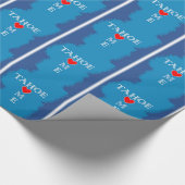 タホ湖の家 ラッピングペーパー (角)