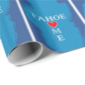 タホ湖の家 ラッピングペーパー (ロールコーナー)