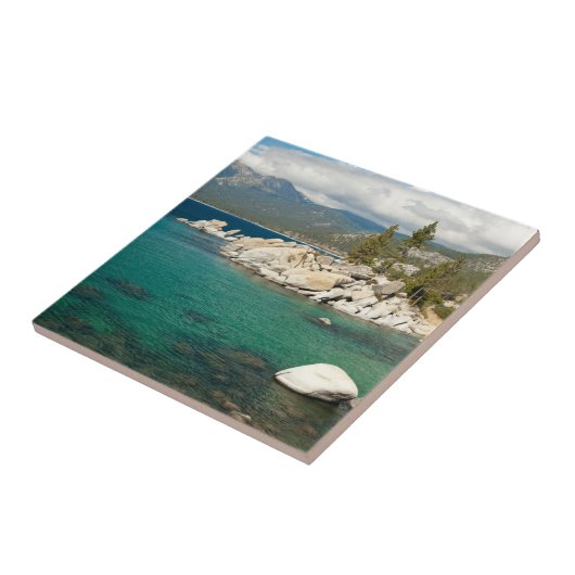 タホ湖の景色 タイル (側面)